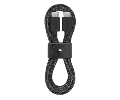 Kabel NATIVE UNION Belt Cable USB-C – USB-C 1,2m cosmos BELT-C-CS-BLK-2-NP